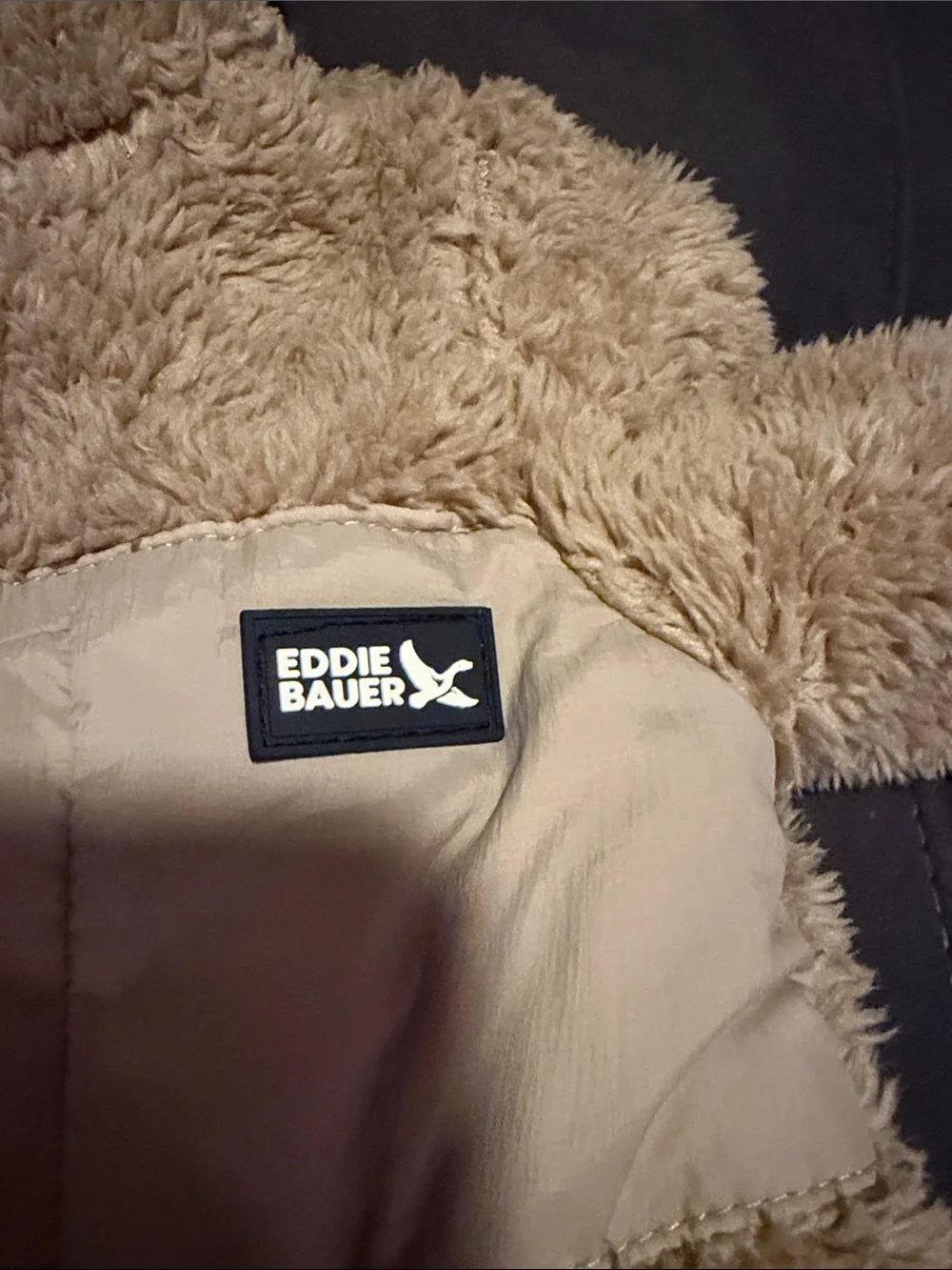 Eddie Bauer Plush Teddy Fleece One-Piece - Tan